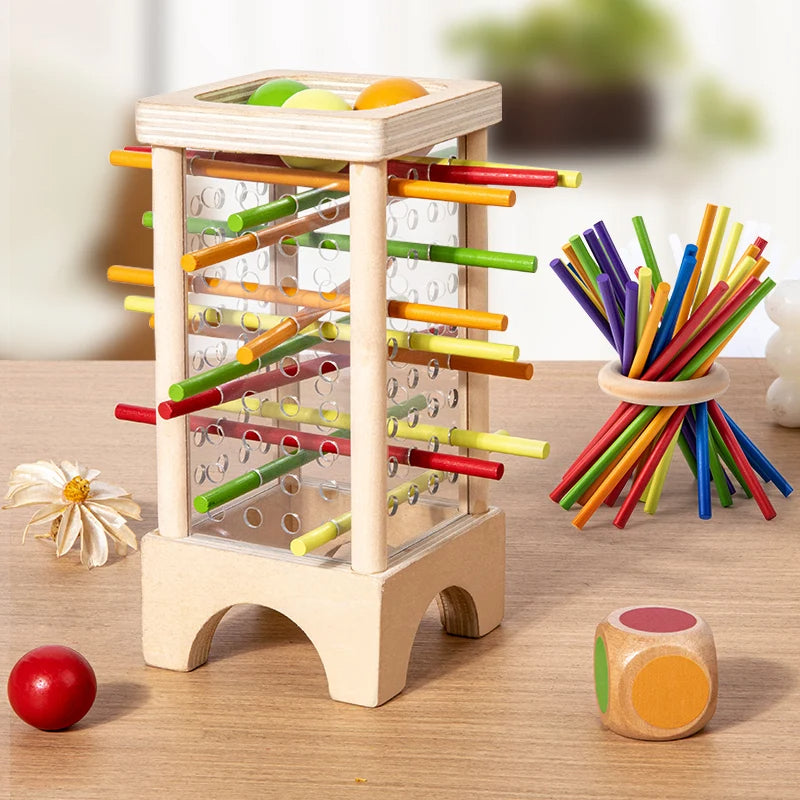 🎲 Wooden Stick Board Game