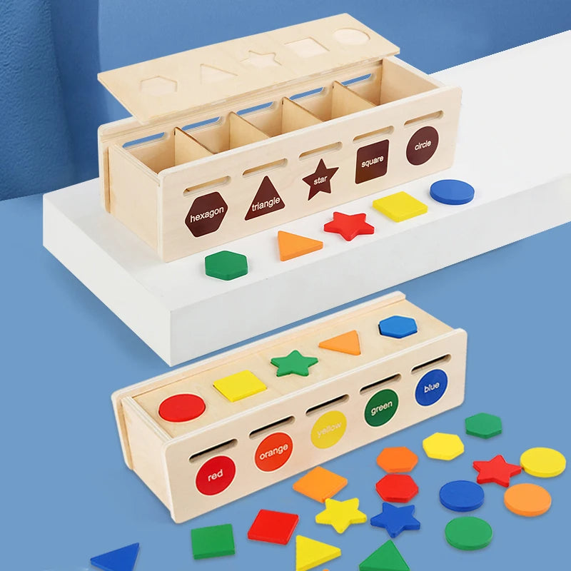 🧩 Montessori 2-in-1 Sorting Toy