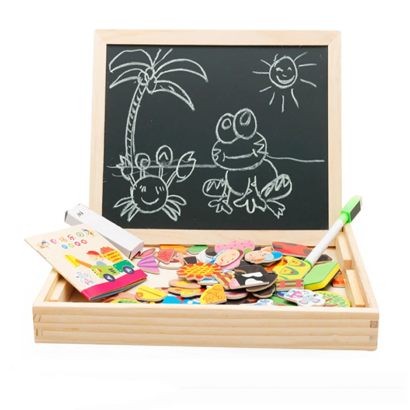 🎨 Wooden Multifunctional Puzzle