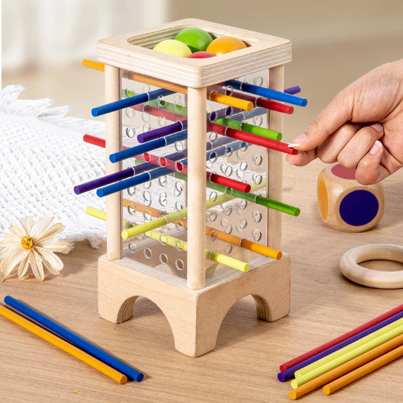 🎲 Wooden Stick Board Game