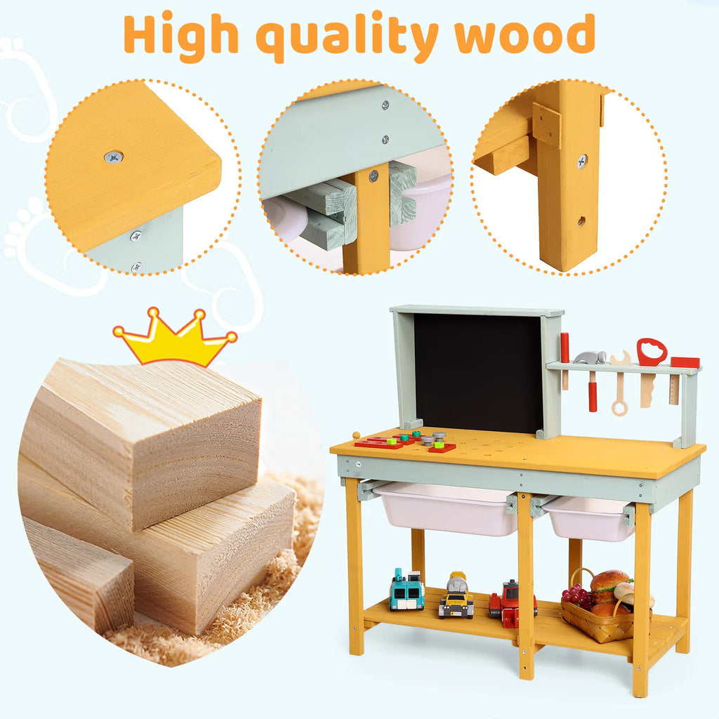 🔨 Wooden Tool Bench