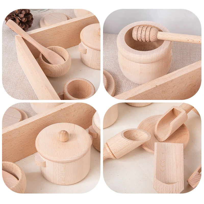 🍵 Montessori Sensory Puzzle Toy Set